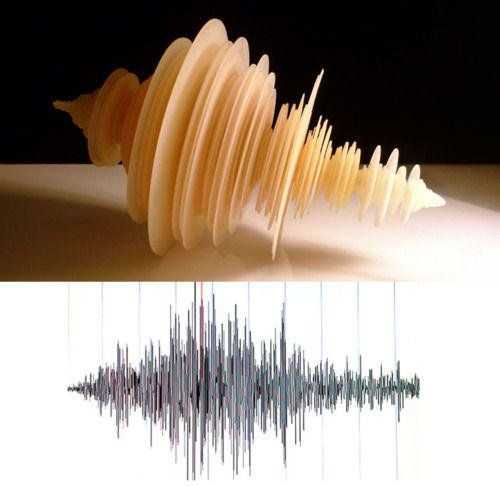 3D objects made with sound