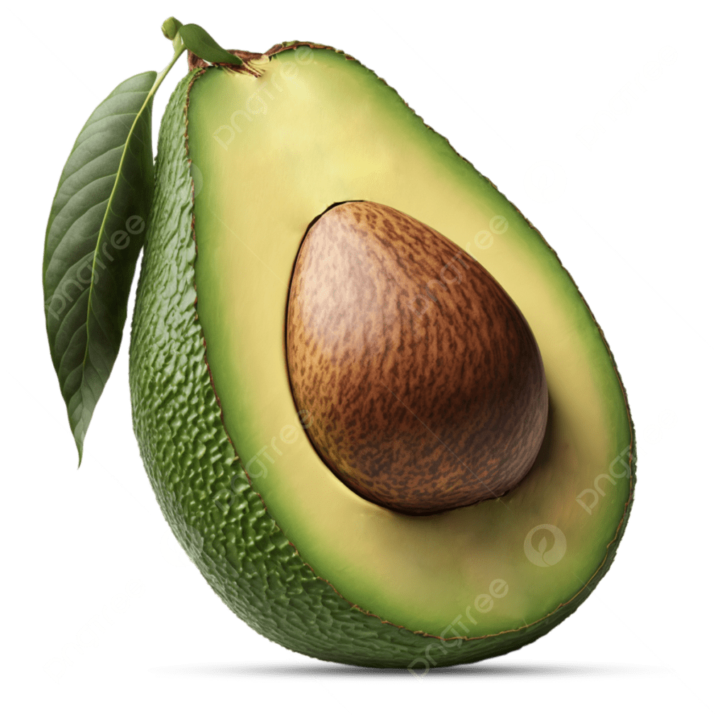 Avocados as a fatty fruit