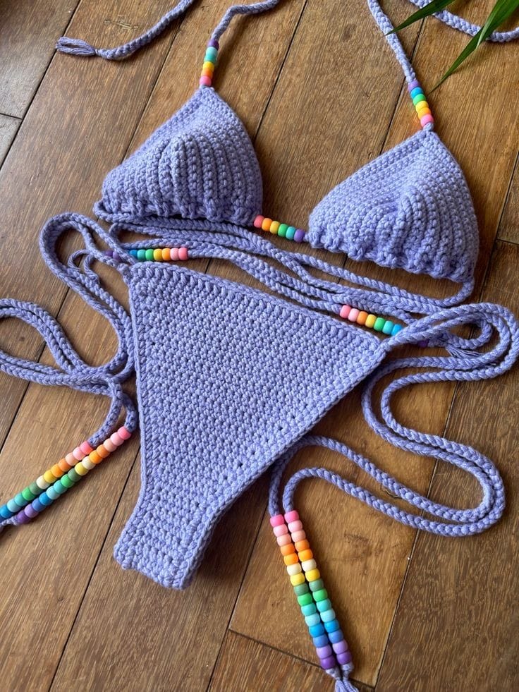 crotchet bikini wear