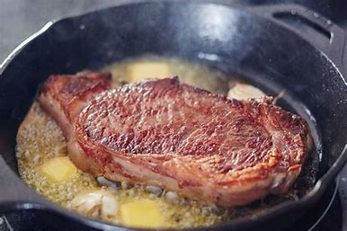 frying steak