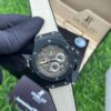 Hublot Leather Chronograph Wrist Watch 
