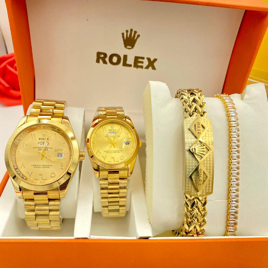 Affordable Jewelry For couples like this Rolex set