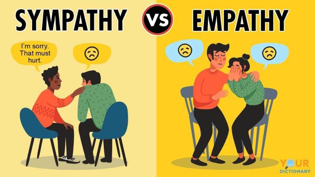 Show empathy