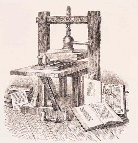 The printing press