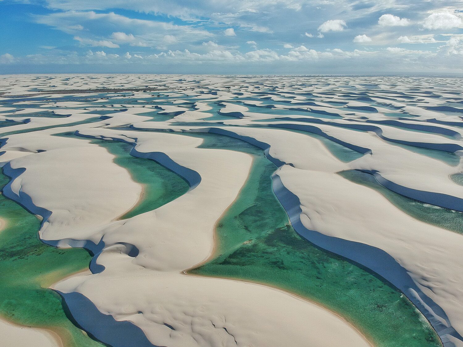 The Lençóis Maranhenses, Brazil