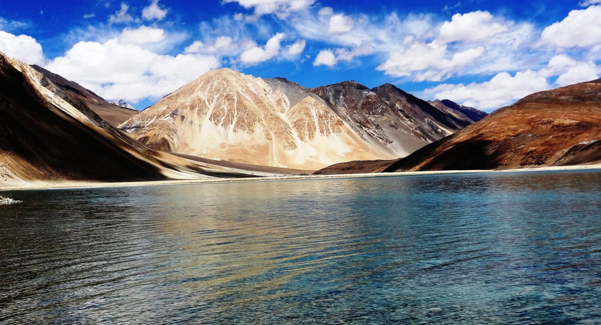 Pangong Lake, India and China