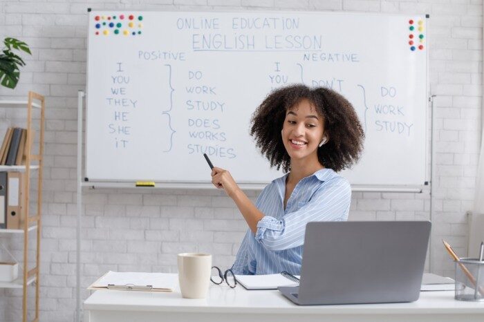 Online tutoring or teaching