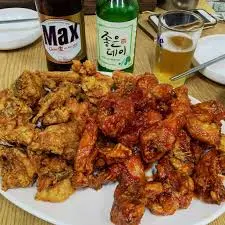 Soju and Fried Chicken