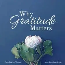 Why Gratitude Really Matters