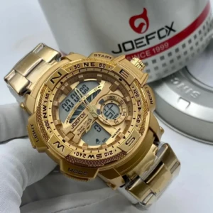 JoeFox Gold Wrist Watch