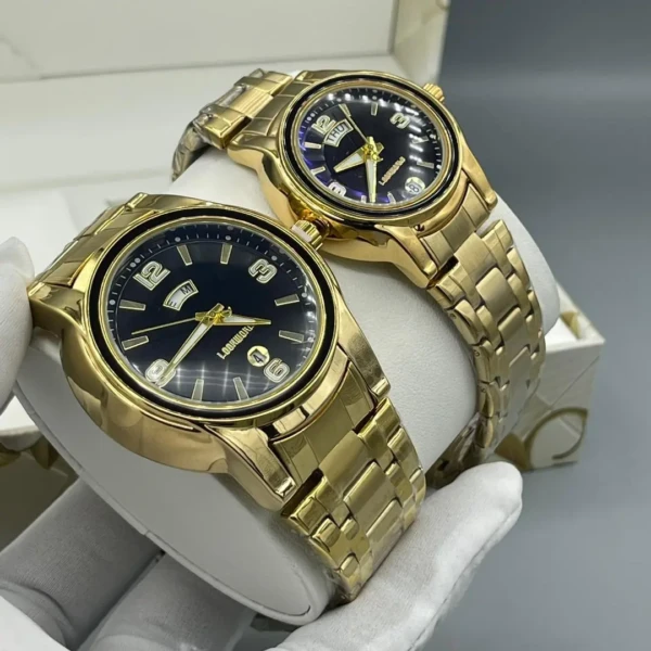 lookWorld Gold Wrist Watch