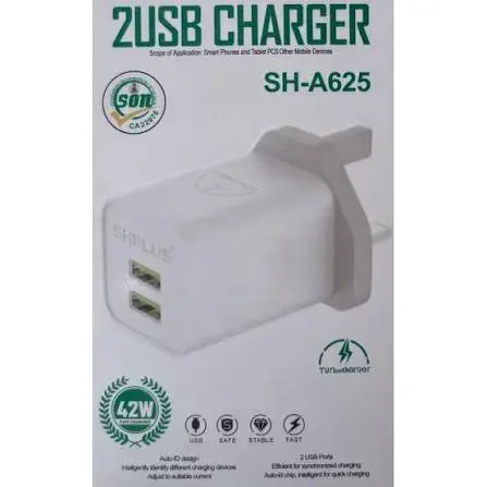 SHPlus Double Port Charger2