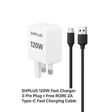 SHPlus Single Port Charger with Cord3